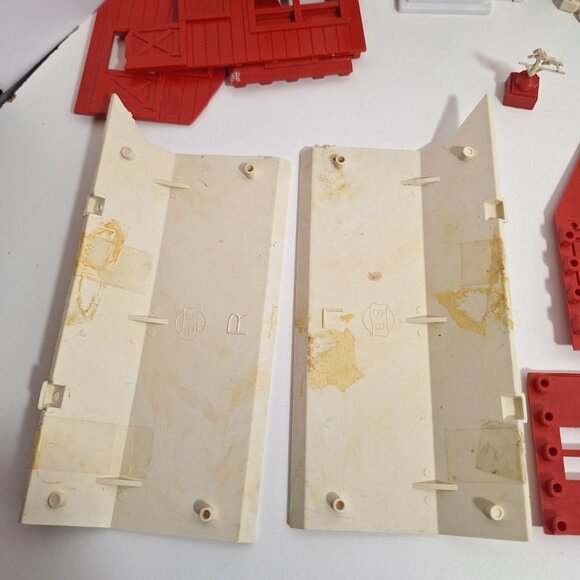 Plasticville O Scale Church Barn Replacement Parts Vintage Plastic Buildings - Picture 3 of 11